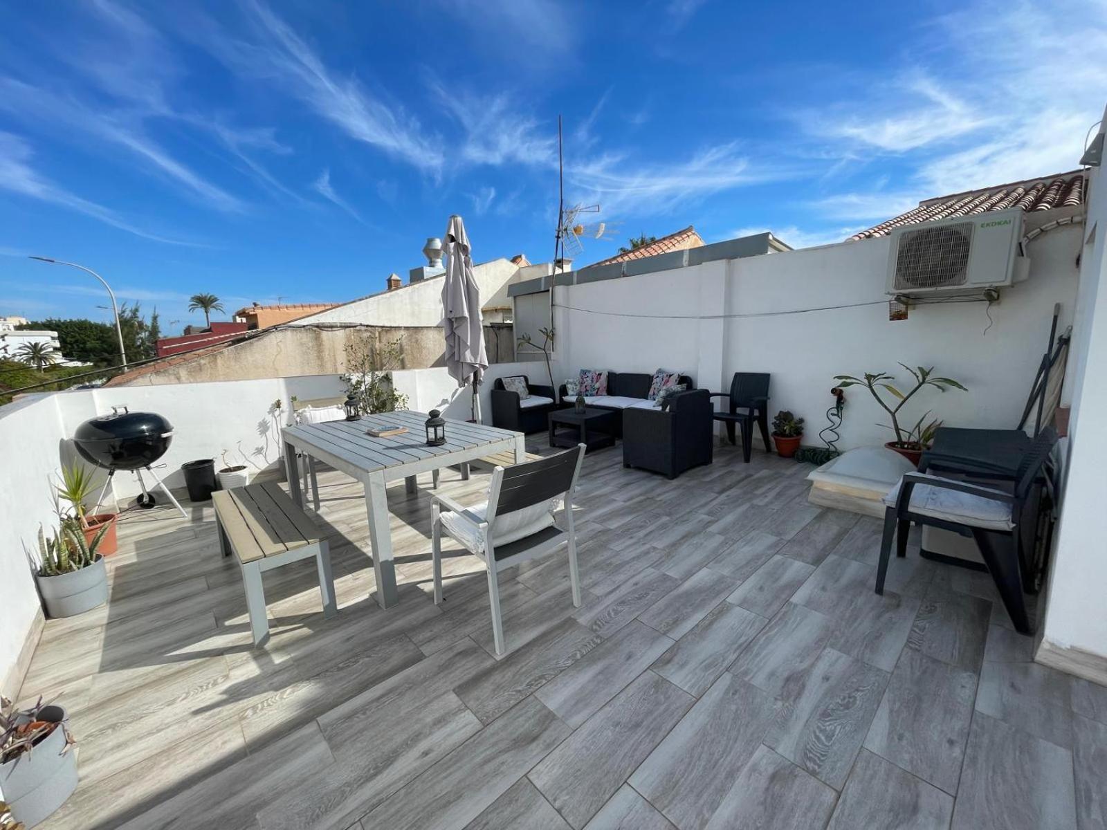 Pedregalejo Beach House Málaga Esterno foto