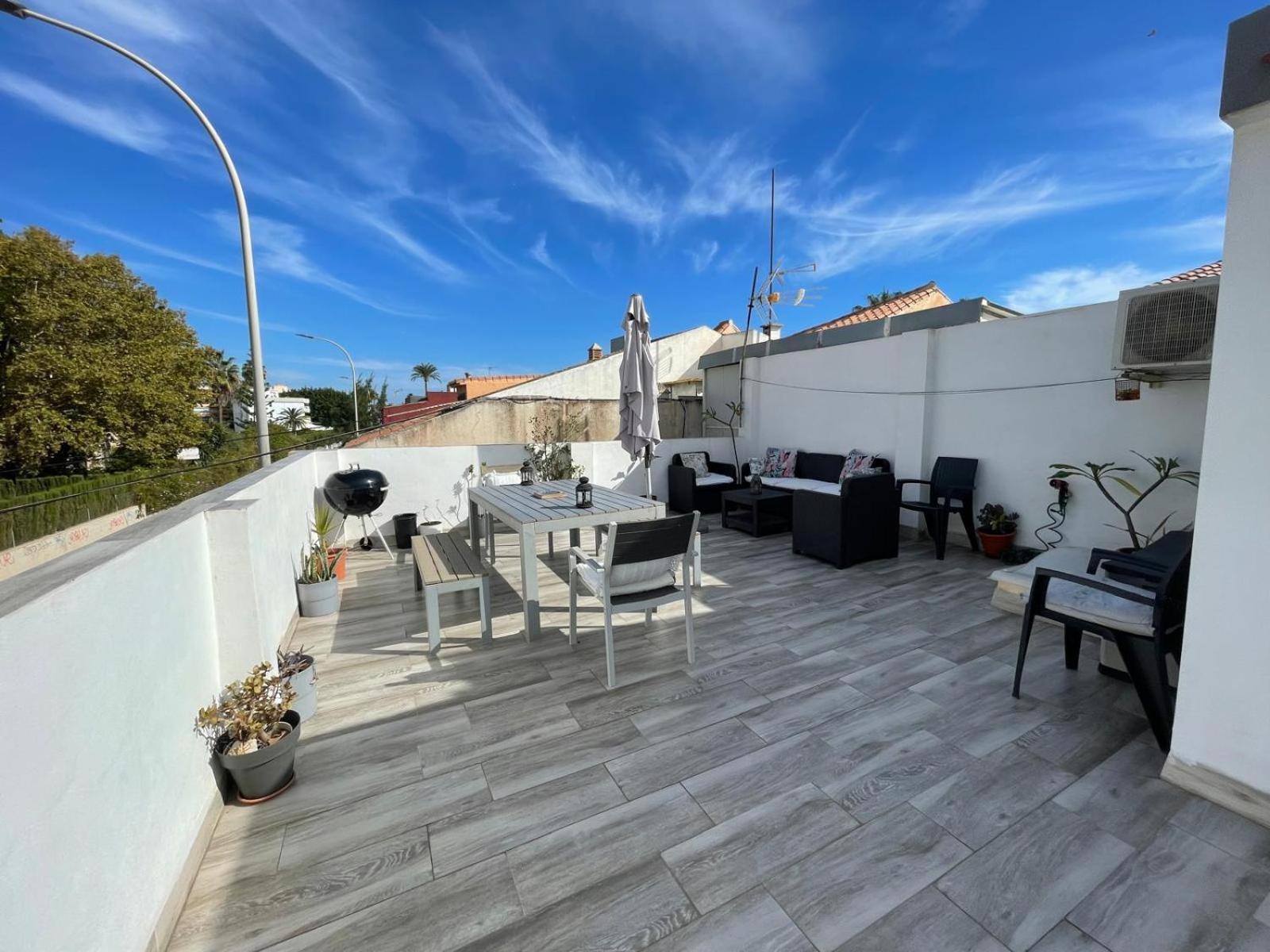 Pedregalejo Beach House Málaga Esterno foto